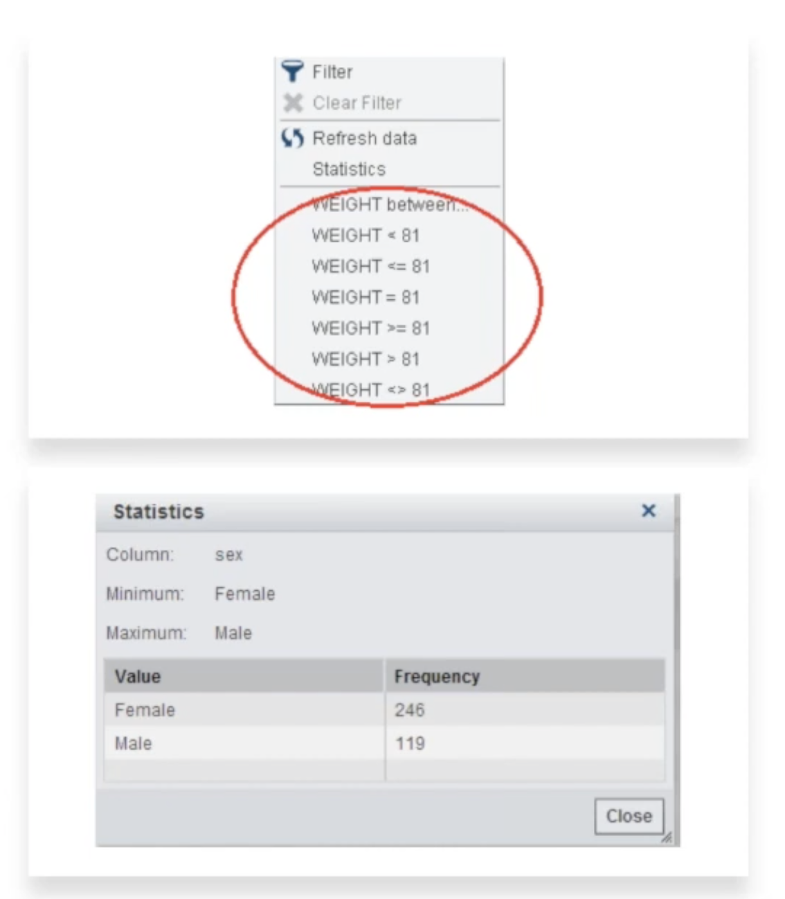 LSAF Data Explorer